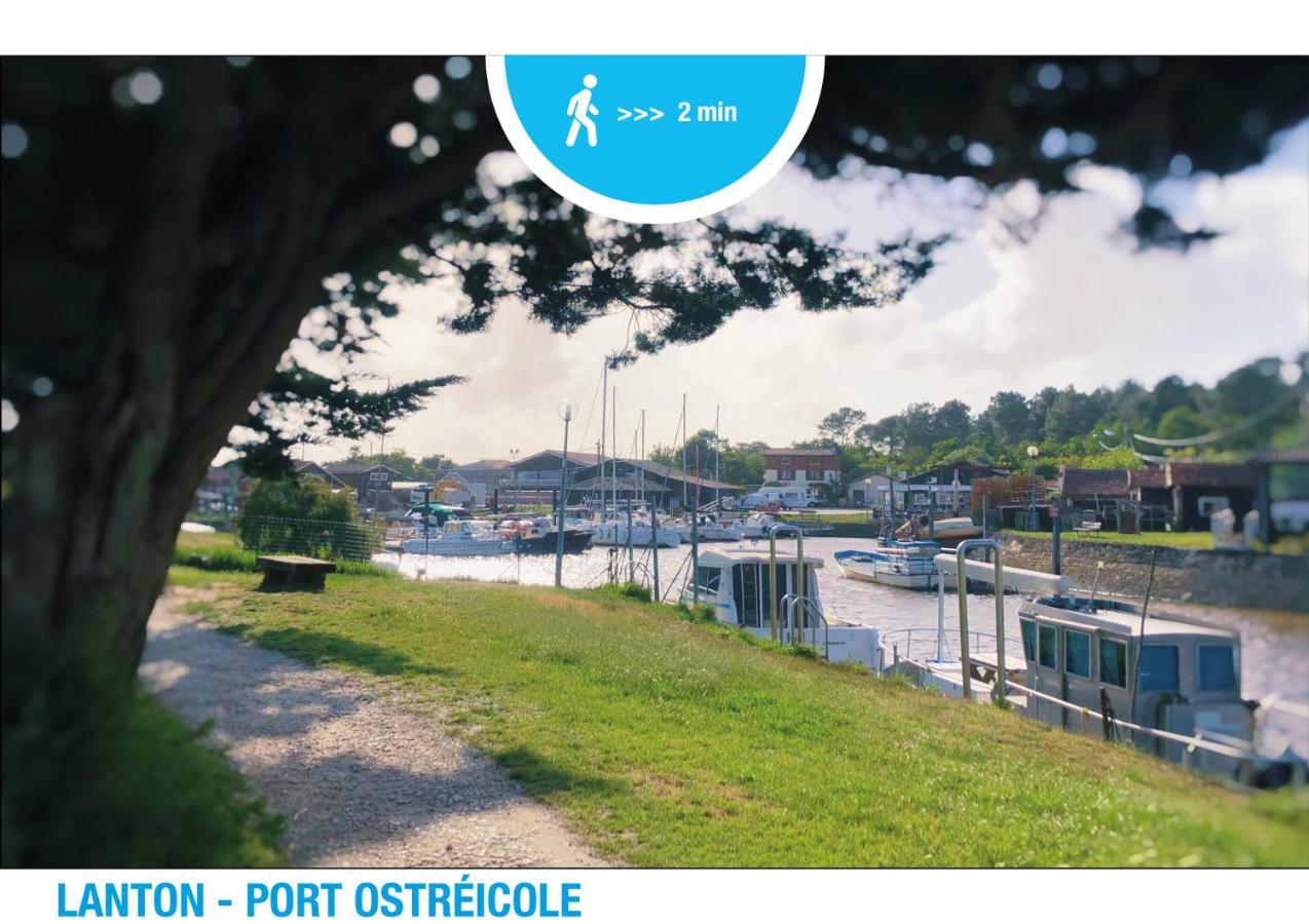Appt Lanton Plage - Port 6 Voyageurs Exterior foto